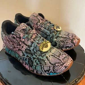 Reebok Classic Melody Ehsani snake print kicks size 10